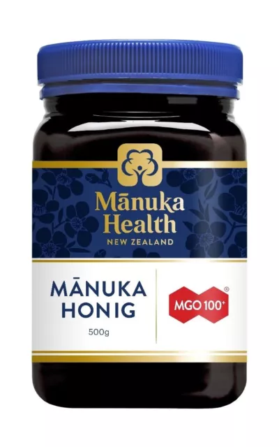 Aktiver Manukahonig MGO 100+ Manuka Honig direkt aus Neuseeland, 500g