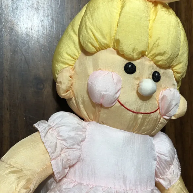 Vintage Prestige Toy Corp Nylon Doll Plush Stuffed 15” Fisher Price Puffalump 5