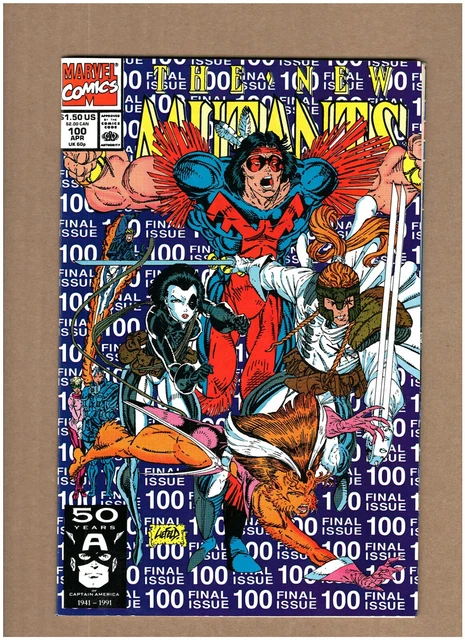New Mutants Annual #7 Marvel Comics 1991 X-Force app. Domino NM- 9.2