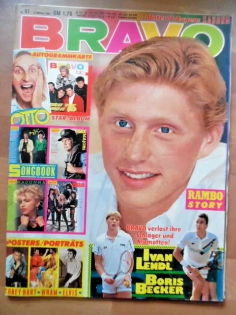 BRAVO 41 - 1985 B Boris SANDRA Madonna Depeche Mode Colt Wham Rambo Ant Warlock