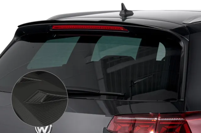 Heck Spoiler Flügel Tuning matt Carbonlook für VW Passat B8 3G Variant HF609-M