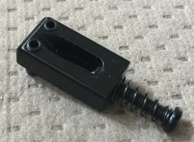 Laguna Strat Style Electric Guitar Bridge Original Black String Saddle