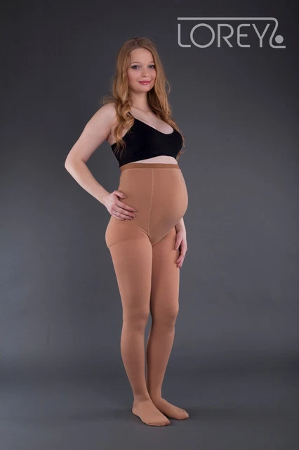 LOREY - COMPRESSION Tights For Pregnant,Maternity Tights,Class 1 £36.47 -  PicClick UK