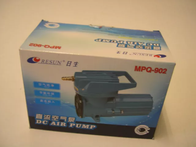12V Batterie - Belüfter 2280 l/h Sauerstoffpumpe für Fischzucht Fischhälterung 2