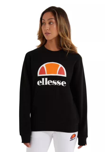 Ellesse Felpa Donna Corneo Sweatshirt Black Nero