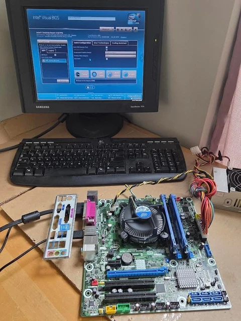 INTEL DESKTOP BOARD DQ87PG Intel Core i5-4670K CPU 8GB