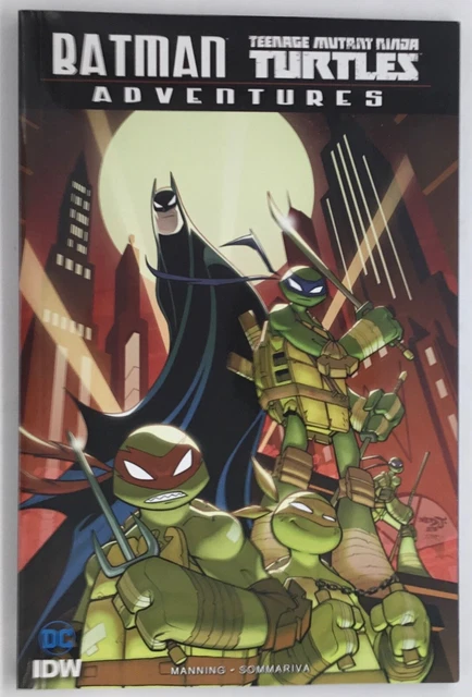 BATMAN ADVENTURES TEENAGE MUTANT NINJA TURTLES TPB Book Novel NEW CONDITION
