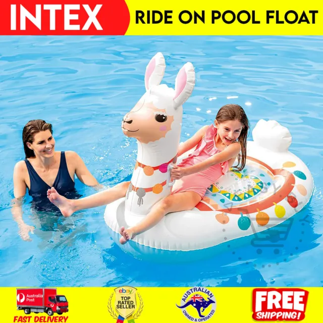 NEW Ride-On Kids Inflatable Swimming Pool Float Lounge Outdoor Beach Water Toy