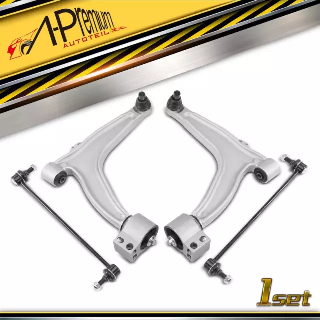 2x Brazo + 2x Barra de Acoplamiento Delantera para Opel Vectra C Signum Saab 9-3