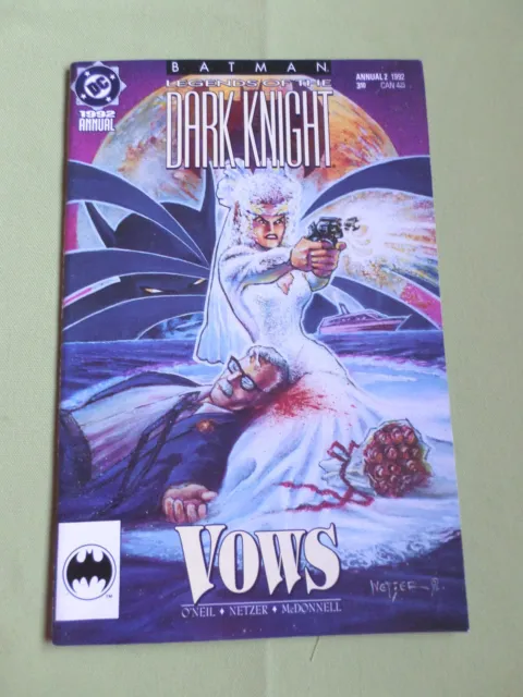 Batman Legends Of The Dark Knight - Vows - Dc Comic Annual #2 - 1992
