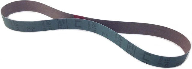 S 038223 1200 Grit Sanding Belt Premium Industrial Aluminum Oxide Cloth Backed F