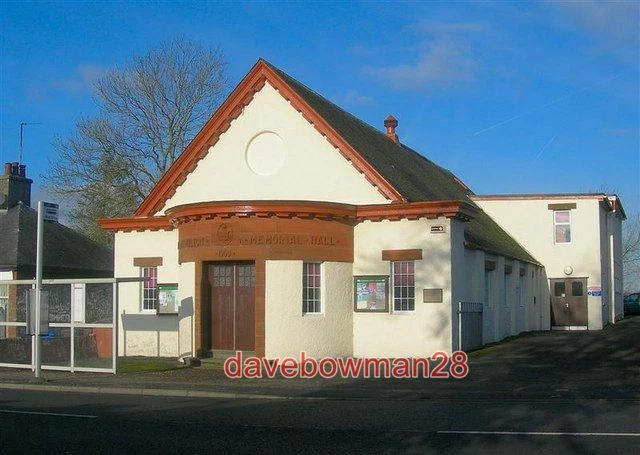 Photo  Claude Hamilton Memorial Hall The Hall Is Also Known As Coylton Community