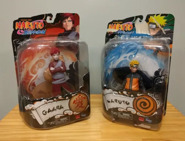 2x New Naruto Shippuden Series 2 Gaara Toynami 6-Inch Action Figures 2002