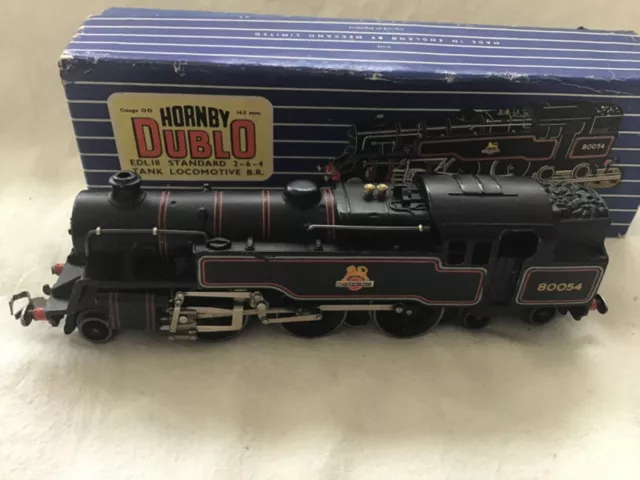 Hornby dublo 3 rail EDL18 tank locomotive 80054 - BOXED - PLEASE READ!!!!