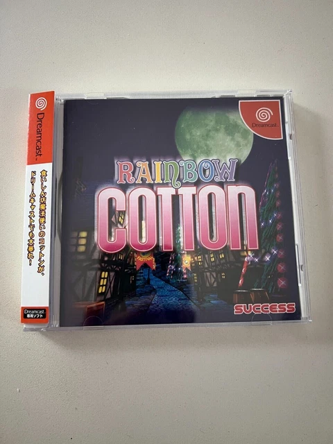 Rainbow cotton SEGA DreamCast Game complete as new!! MINT! Shmup Sega
