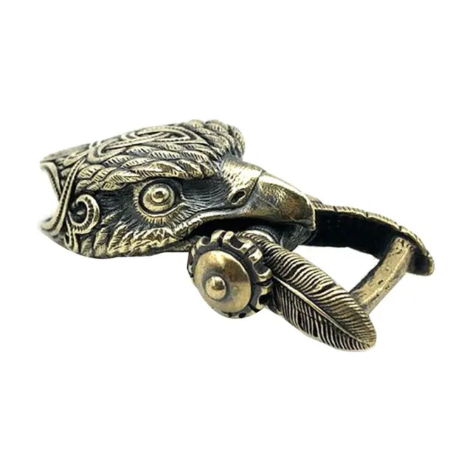 DIY ACCESSORIES FOR Bracelet Weaving Paracord Decorative Buckle Brass Eagle  Head $21.99 - PicClick AU