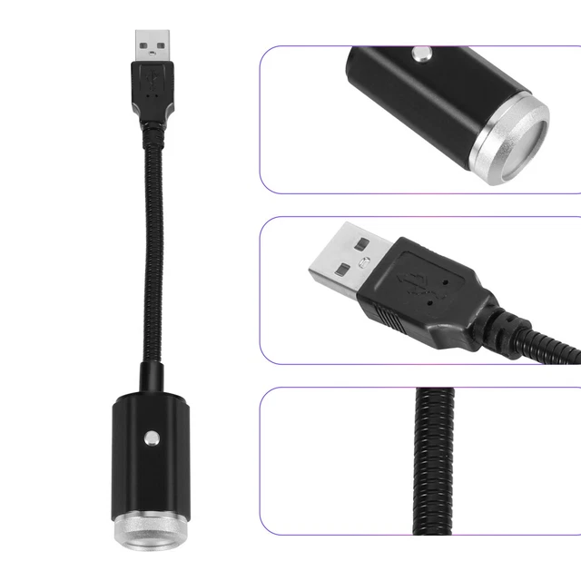 CAR LIGHT DECORATION Ceiling Auto Roof Star Overhead Lights for