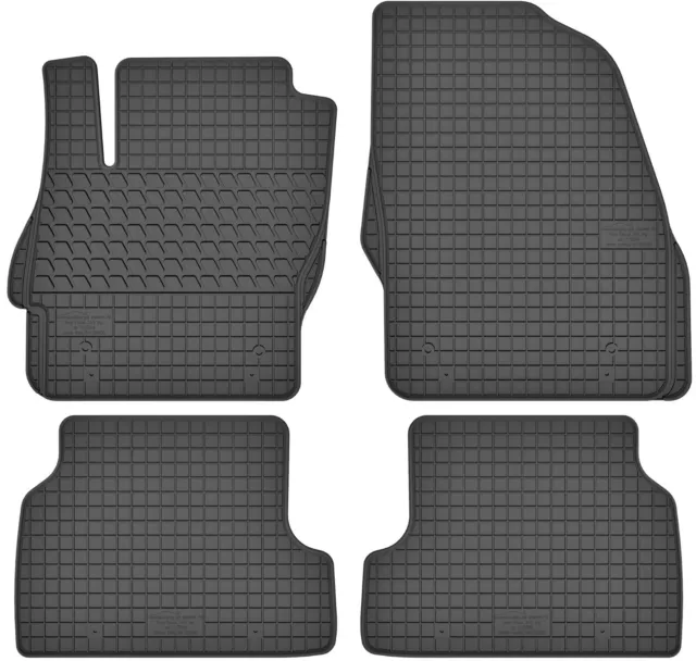 Gummimatten für Ford Focus MK2 Bj. 2004 - 2011 Autofussmatten Passform Set M