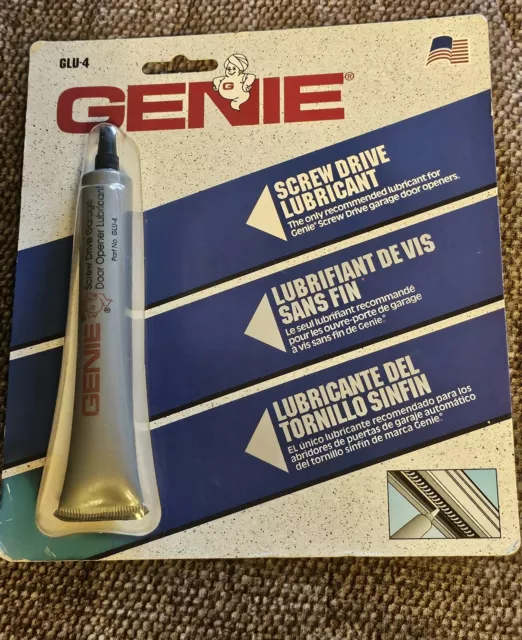 Reduced   Genie Screw  Drive Lubricant GLU-4 New Sealed Package