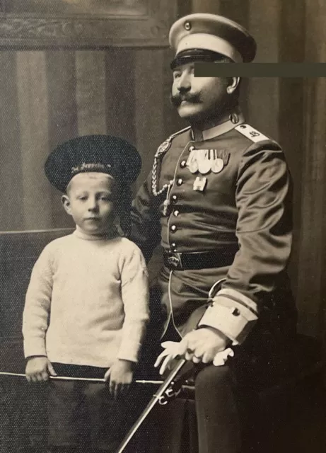 Soldat mit Orden aus Darmstatdt - ca. 1880 - 1910 - Foto