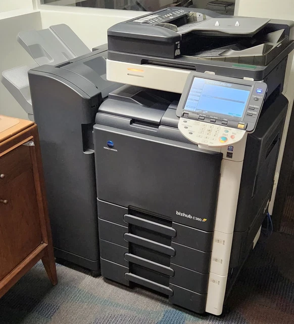Konica Minolta Bizhub C360 - jams
