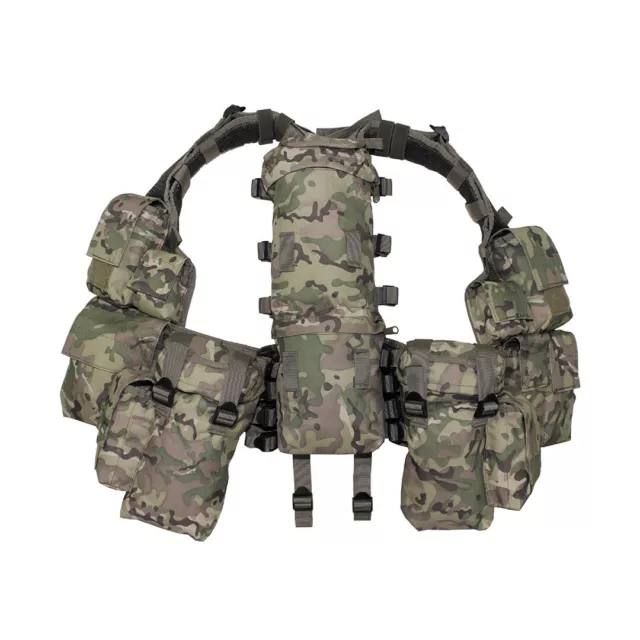 Max Airsoft South African Assault Vest OP Camo Pouches