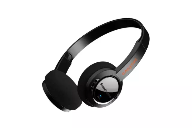 Sound Blaster JAM V2 On-Ear Lightweight Bluetooth 5.0 Wireless Headphones with U