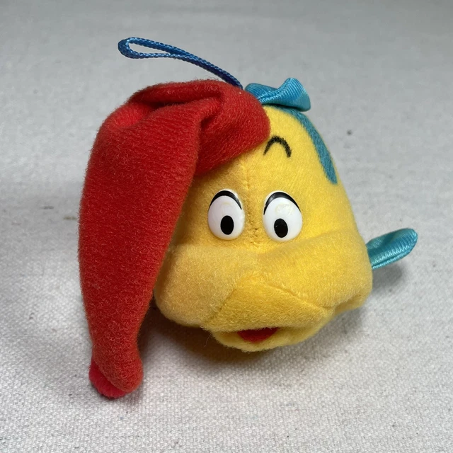 VINTAGE 1989 DISNEY Little Mermaid Flounder Fish McDonald's Christmas