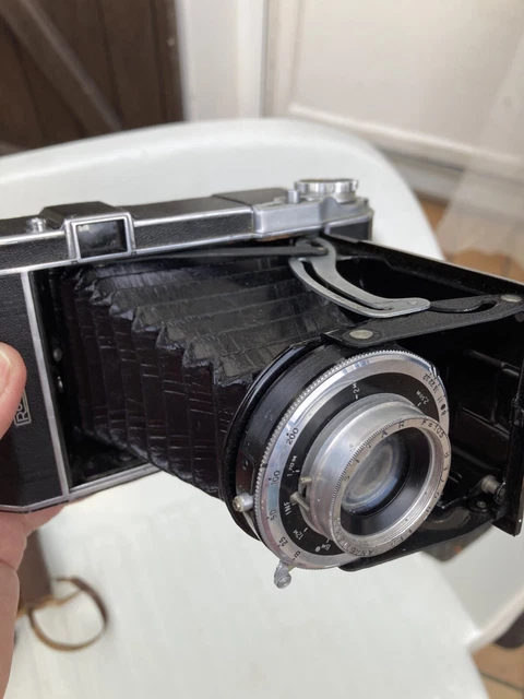Appareil Photo Ancien Royer à Soufflet – Avec étui Cuir – Non Testé