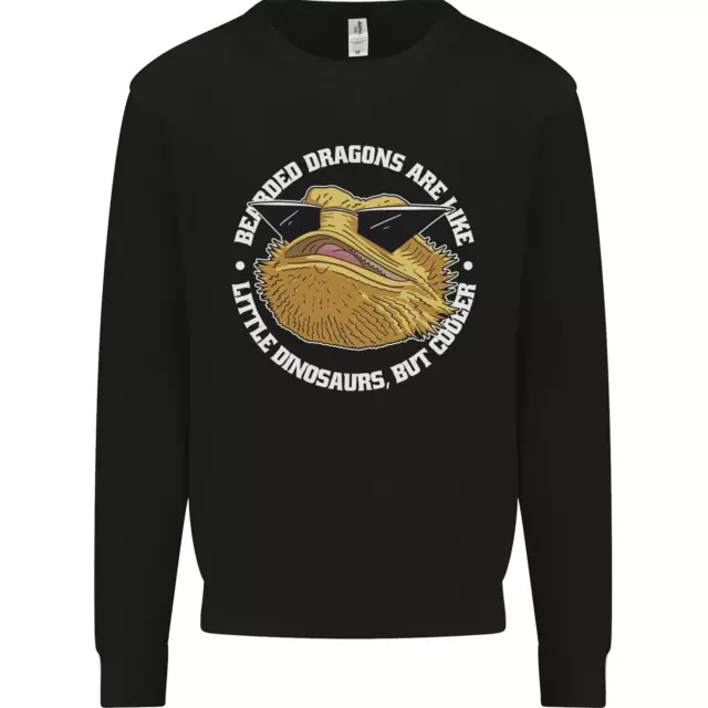 Bearded Dragons Like Little Dinosaurs Kids Sweatshirt Jumper