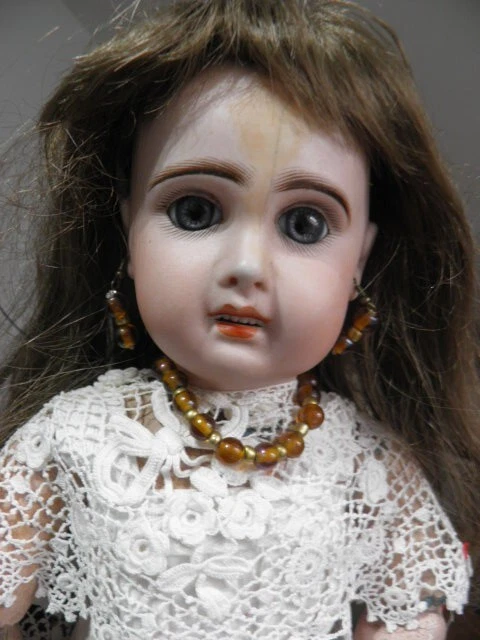 Perruque pour poupée 1/3 BJD - HURRISE - Gris argenté - Longue et