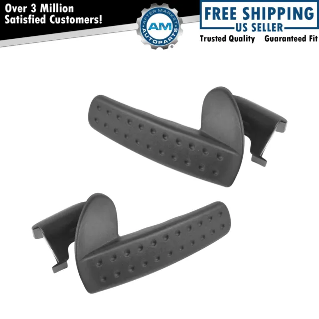 Inside Interior Door Handle Black Driver Passenger Pair for Ram Pickup Truck