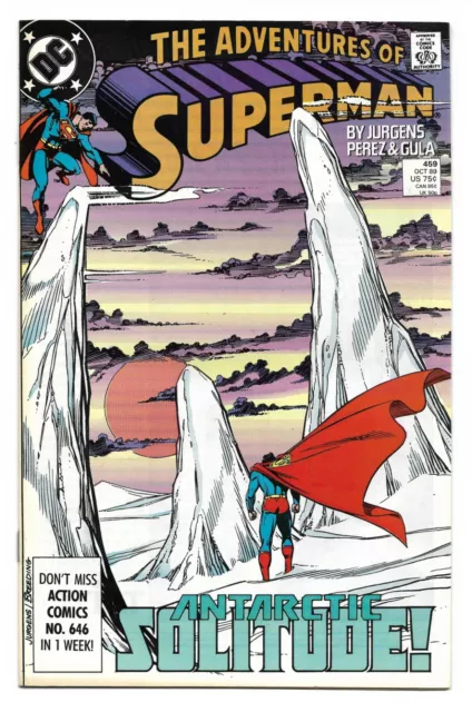Adventures of Superman #459 (Vol 1) : VF+ : “Solitude”