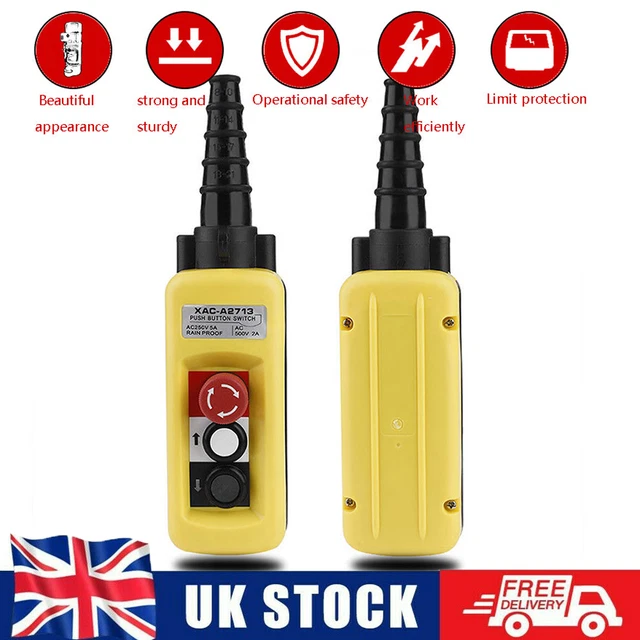 EMERGENCY STOP SWITCH Emergency Stop Push Button Automatic Control ...