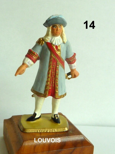 Figurine Mokarex Voltaire - Série Louis XIV / Louis XV, 1:32, Plastique à Peindre, Occasion