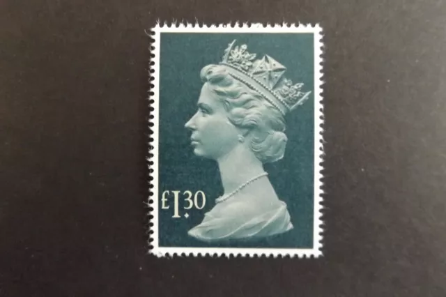 SG 1026b GB QEII £1.30 Drab & Greenish Blue Large Machin Definitive 1983 MNH