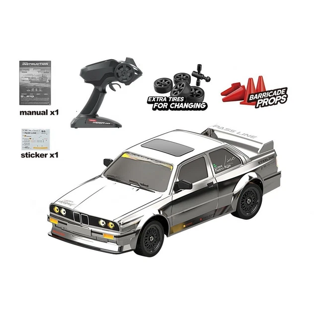 1/18 Modell 2.4G 2WD ESP Gyroskop Full Scale Controlled Model RC Drift Car