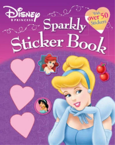 DISNEY PRINCESS STICKER Book (Gold Stars), Disney, Used; Very Good Book ...