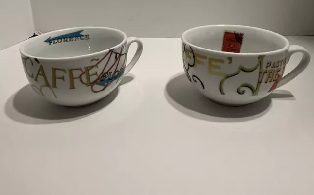 Collectible Rosanna Caffe, Italy Coffee Mug Tea Cup Designed In The USA Artwork