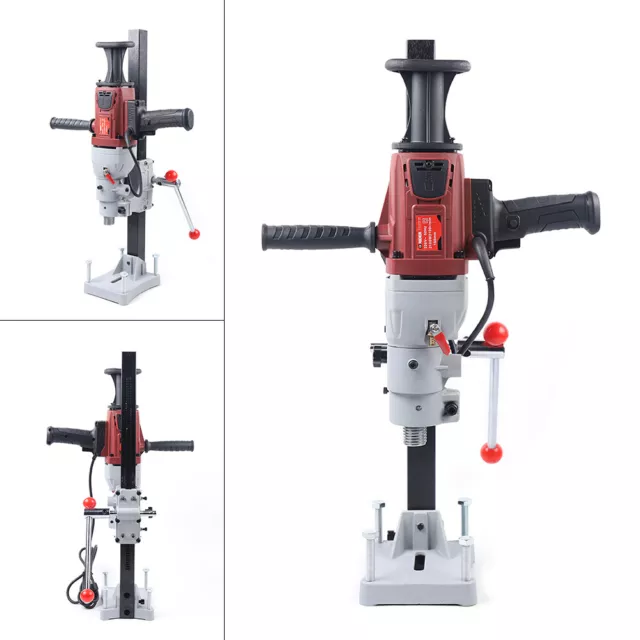 2200W Wet Diamond Concrete Core Drilling Machine + Stand Press Drill Stand 180mm