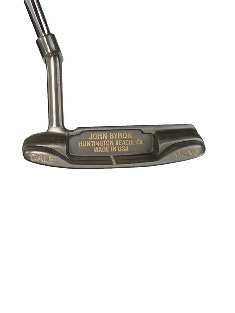JOHN BYRON DALE Head Longneck Milled Face Putter 35.75