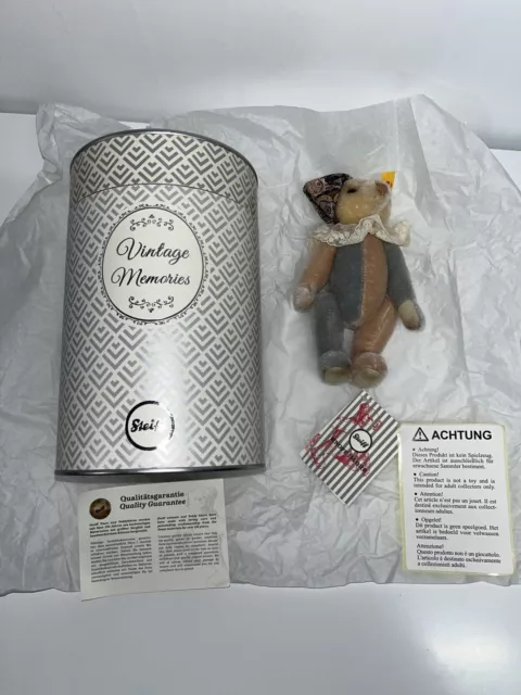 STEIFF®  026836 Vintage Memories Kay Teddybär in Geschenkbox NEU unbespielt