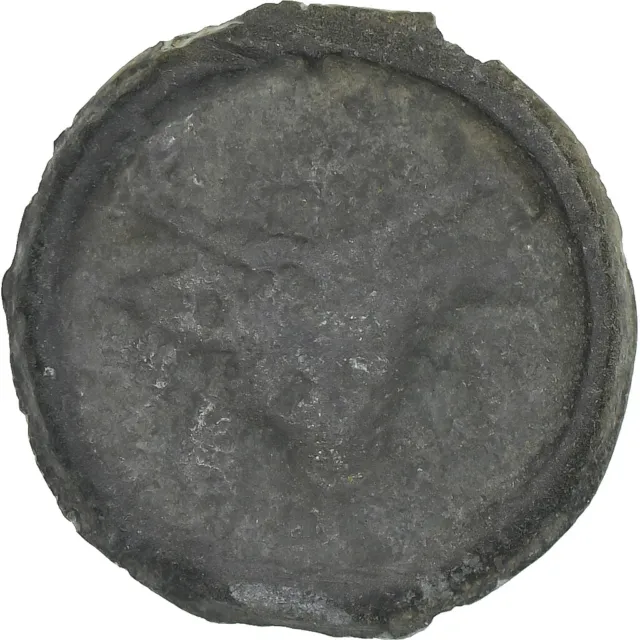 [#1178203] Remi, Potin au bucrane, 1st century BC, VF(30-35), Bronze, Delestrée: