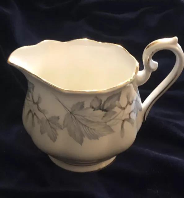 Vintage Royal Albert ‘Silver Maple’ Milk Jug / Creamer Fine Bone China, VGC