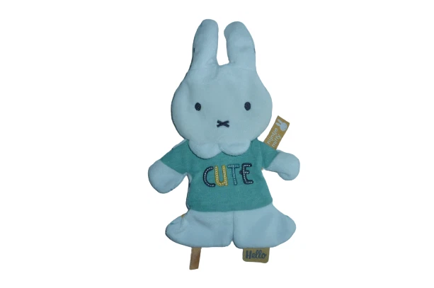 Doudou lapin Nijntje Miffy plat Tiamo Collection