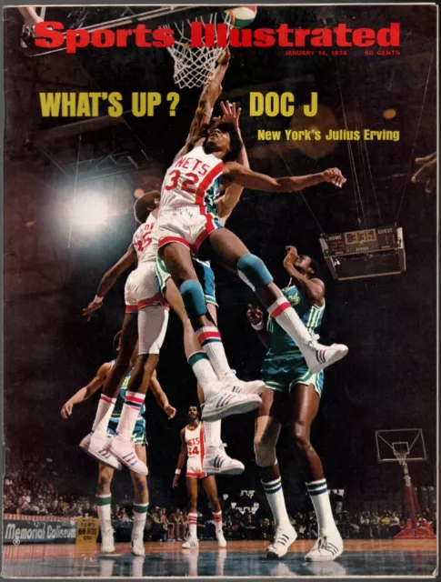 1974 Sports Illustrated Magazine Julius Irving What's Up Doc J