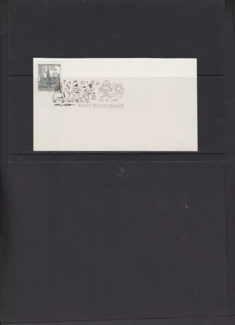 Österreich " Christkindel-Beleg 29.12.1967 " siehe Scan -2-