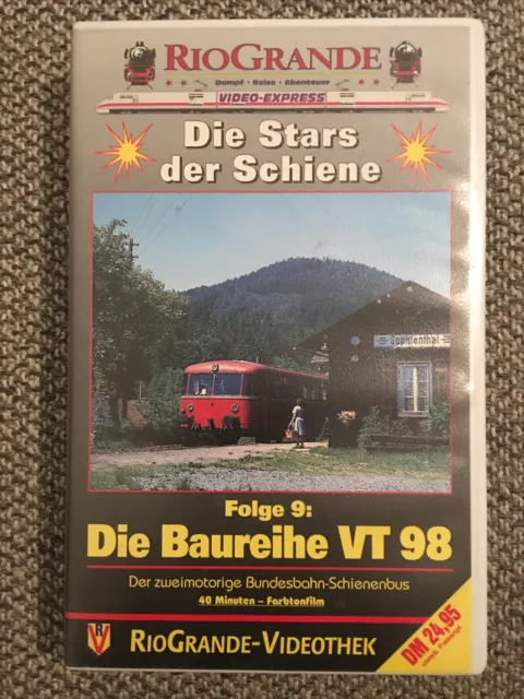 VHS Video Stars der Schiene Die Baureihe VT 98 Folge 9 RioGrande Schienenbus RAR