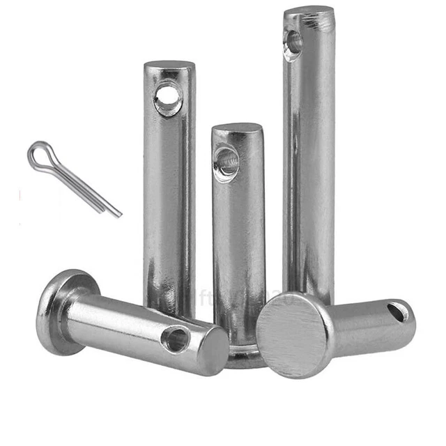 thumbnail image 2 of A2 Stainless Steel Clevis Pins - Metric Sizes M3 To M20, Various Lengths - Hinge/Rigging Pins 2 of 6