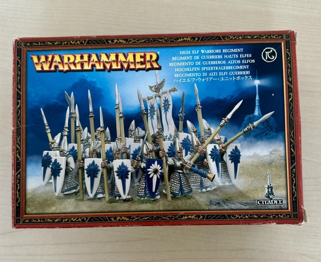 WARHAMMER OLD WORLD Wood Elf Archers x 12 +2 commandants et musicien
